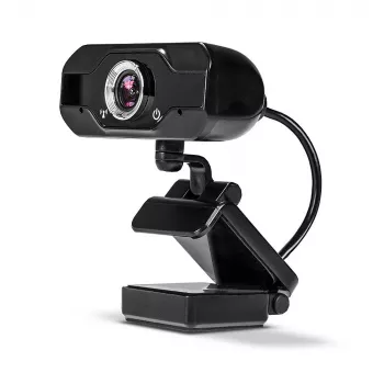Lindy Webcam Full HD 1080p con micrófono, 1920 x 1080 píxeles, Full HD, 30 fps, manual, auto, 110°