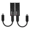 Lindy Extensor USB 3.2 Type-C de fibra óptica de 100 m, transmisor y receptor de red, 100 m, 10000 Mbit/s, fibra, USB 3.2 Gen 1 (3.1 Gen 1) Type-C, negro