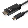 Lindy 10m USB Type-C a HDMI 4K60 Cable adaptador con HDR, 10 m, USB Type-C, HDMI Type A (estándar), macho, macho, recto