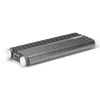 Lindy Caja para SSD NVMe M.2 USB 3.2 Gen 2 x2, caja para SSD, M.2, PCI Express, 20 Gbit/s, conexión USB, plata