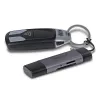 Lindy Lector de tarjetas SD/MicroSD USB 3.2 Type-C y A, MiniSD, SD, negro, gris, 5000 Mbit/s, USB 3.2 Gen 1 (3.1 Gen 1) Type-A/Type-C, 78,5 mm, 22,5 mm