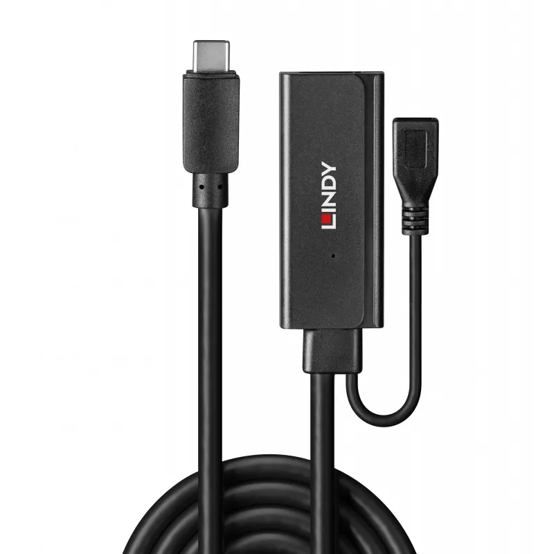 Lindy Alargador activo USB 3.2 Gen 1 C/A de 5 m