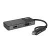 Lindy 43354 Estación de acoplamiento para portátil/replicador de puertos USB USB 3.2 Gen 1 (3.1 Gen 1) Type-A + Type-C negro