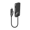Lindy 43354 Estación de acoplamiento para portátil/replicador de puertos USB USB 3.2 Gen 1 (3.1 Gen 1) Type-A + Type-C negro