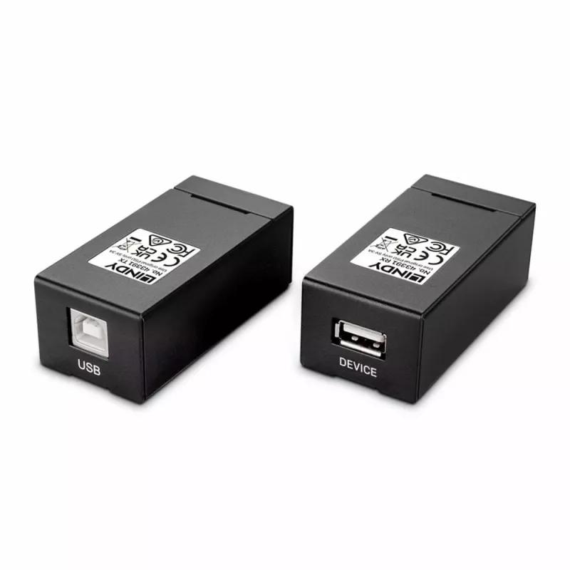 Lindy Extensor USB 2.0 Cat.6 de 150 m, 67 mm, 32 mm, 25 mm, 84 g, 84 g, 220 mm
