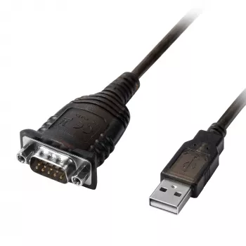 Lindy 43413 Cable serie gris 1,5 m USB Type-A RS-232
