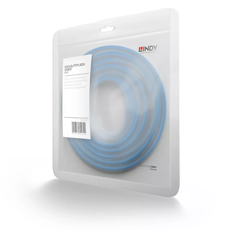 Lindy 45648 Cable de red azul 15 m Cat6 S/FTP (S-STP)