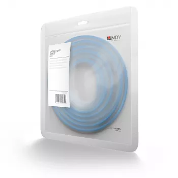 Lindy Cable de conexión Cat.6 U/UTP de 10 m, azul, 10 m, Cat6, U/UTP (UTP), RJ-45, RJ-45, azul