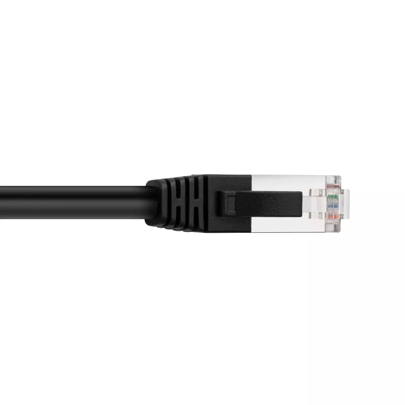 Lindy 0,2 m RJ-45 Cat.6A Break-Away Adapter, 0,2 m, Cat6a, RJ-45, RJ-45, negro, rojo