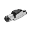 Lindy RJ-45 Cat.6/6A conector de campo sin herramientas, RJ45, negro, plata, metal, CE, REACH, RoHS, UKCA, 240 g, 133 mm