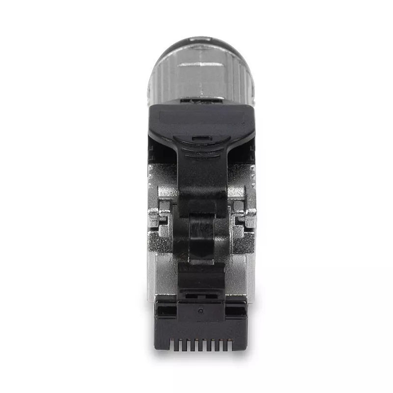 Lindy RJ-45 Cat.6/6A conector de campo sin herramientas, RJ45, negro, plata, metal, CE, REACH, RoHS, UKCA, 240 g, 133 mm