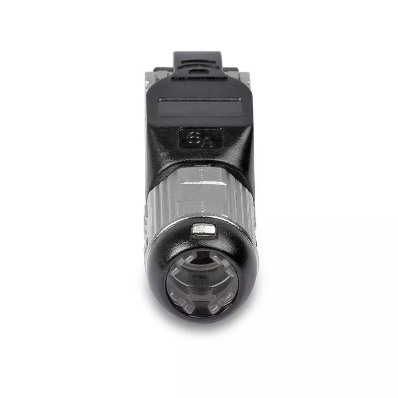 Lindy RJ-45 Cat.6/6A conector de campo sin herramientas, RJ45, negro, plata, metal, CE, REACH, RoHS, UKCA, 240 g, 133 mm