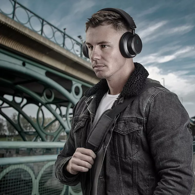 Lindy LH900XW auriculares inalámbricos y con cable diadema llamadas/música USB Type-C Bluetooth negro