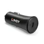 Lindy cargador de coche USB Type-C PD de un puerto, 27 W, coche, mechero, 12 V, 3 A, negro