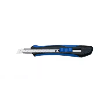 Cúter de hojas troceables WEDO 78 909 negro azul