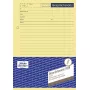 Etiquetas no adhesivas Avery 1018 amarillo rectangular