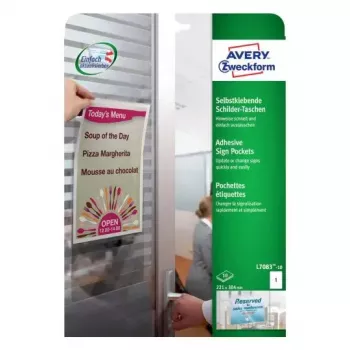 Etiqueta autoadhesiva rectangular AVERY L7083-10