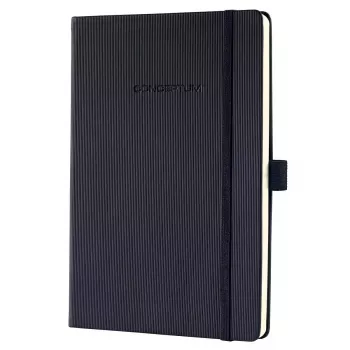 Cuaderno Sigel CO109 A5 194 hojas negro