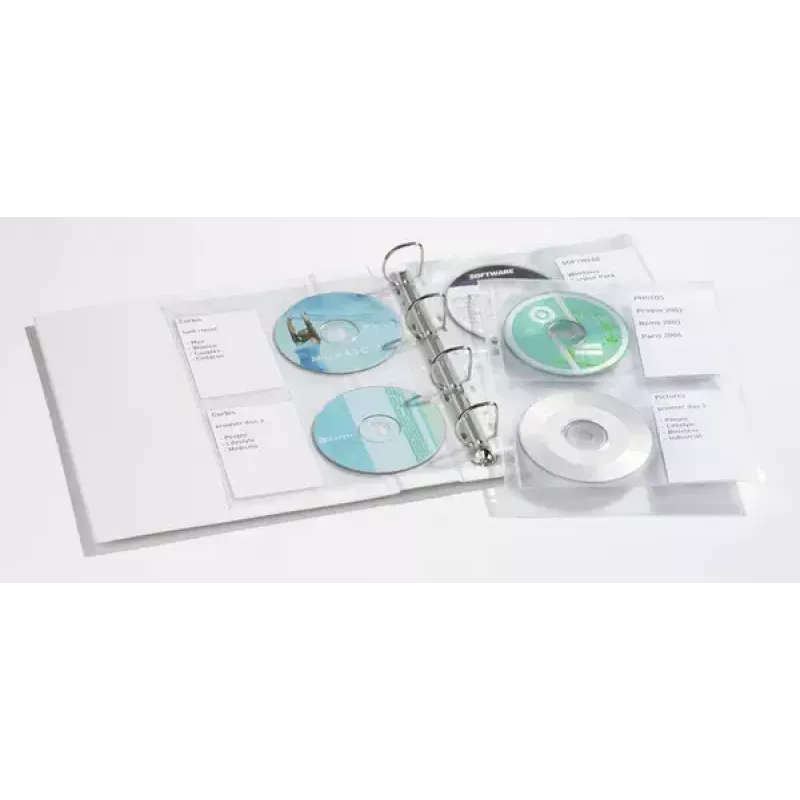 Funda Durable 5238-19 40 discos transparente