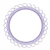 Spirograph infantil Ravensburger 297740 con plantilla y 2 rotuladores, multicolor, para niños a partir de 6 años