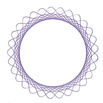 Spirograph infantil Ravensburger 297740 con plantilla y 2 rotuladores, multicolor, para niños a partir de 6 años