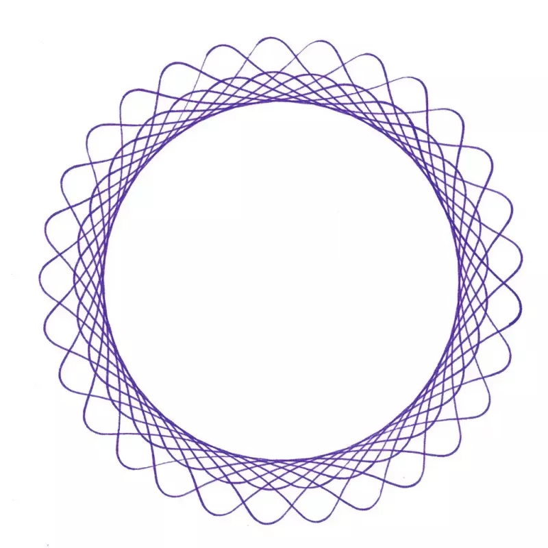 Spirograph infantil Ravensburger 297740 con plantilla y 2 rotuladores, multicolor, para niños a partir de 6 años