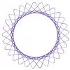 Spirograph infantil Ravensburger 297740 con plantilla y 2 rotuladores, multicolor, para niños a partir de 6 años