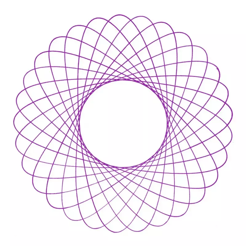Spirograph infantil Ravensburger 297740 con plantilla y 2 rotuladores, multicolor, para niños a partir de 6 años