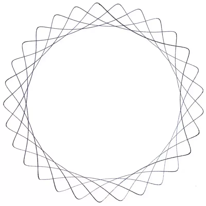 Spirograph infantil Ravensburger 297740 con plantilla y 2 rotuladores, multicolor, para niños a partir de 6 años
