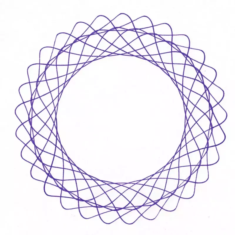 Spirograph infantil Ravensburger 297740 con plantilla y 2 rotuladores, multicolor, para niños a partir de 6 años