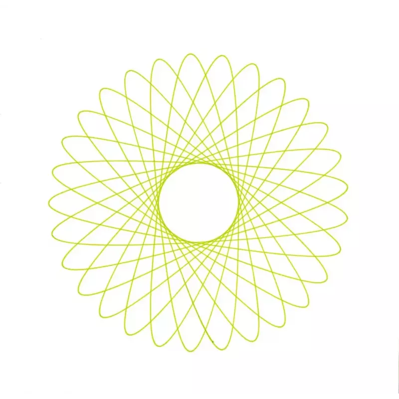 Spirograph infantil Ravensburger 297740 con plantilla y 2 rotuladores, multicolor, para niños a partir de 6 años