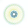 Spirograph infantil Ravensburger 297740 con plantilla y 2 rotuladores, multicolor, para niños a partir de 6 años
