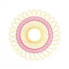 Spirograph infantil Ravensburger 297740 con plantilla y 2 rotuladores, multicolor, para niños a partir de 6 años