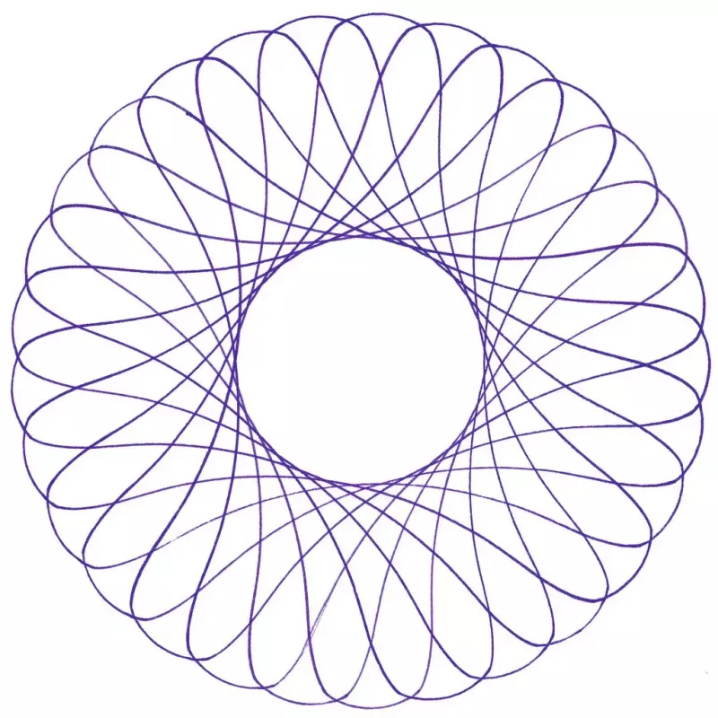 Spirograph infantil Ravensburger 297740 con plantilla y 2 rotuladores, multicolor, para niños a partir de 6 años