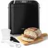 Máquina de pan CLATRONIC BBA 3774 550W – molde de 3 l, hasta 1,5 kg de pan, 12 programas, temporizador LCD