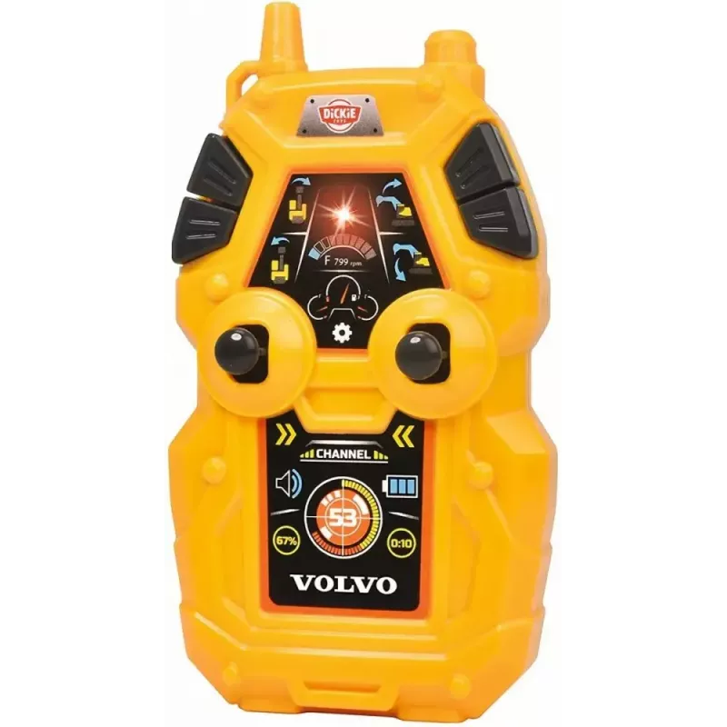 Excavadora RC Dickie Volvo Mining 2,4 GHz maqueta de obra teledirigida