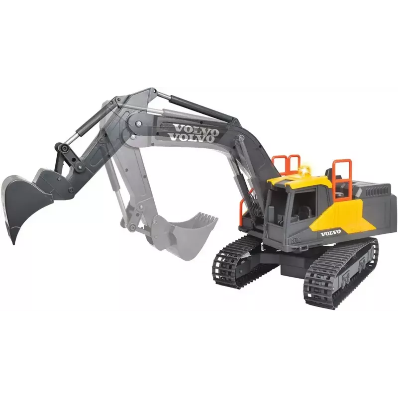 Excavadora RC Dickie Volvo Mining 2,4 GHz maqueta de obra teledirigida