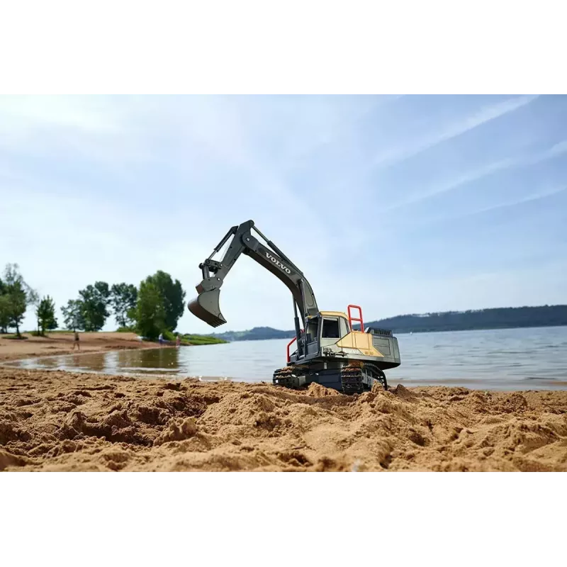 Excavadora RC Dickie Volvo Mining 2,4 GHz maqueta de obra teledirigida