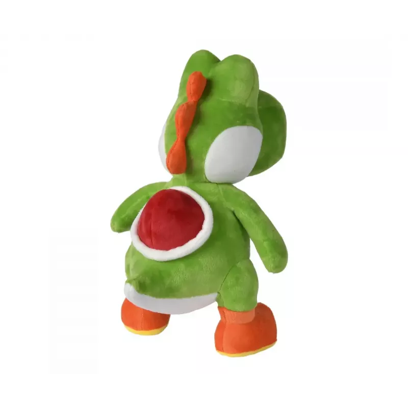 Peluche figura Yoshi de Simba-Dickie, temática Super Mario, modelo 109231012, aprox. 30 cm