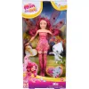 Muñeca vestible SIMBA Mia modelo 109483042 con figura de juego, conjuntos y accesorios
