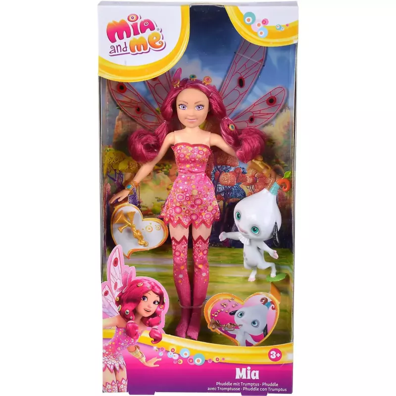 Muñeca vestible SIMBA Mia modelo 109483042 con figura de juego, conjuntos y accesorios