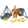 Helicóptero de juguete Simba-Dickie Bombero Sam Wallaby 2 Update – set de vehículo de juego