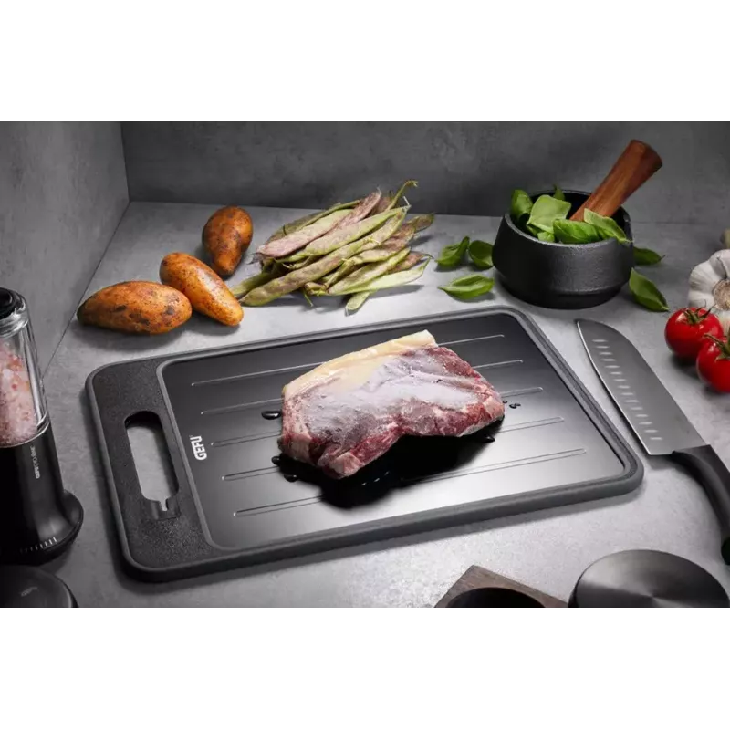 Tabla de cortar GEFU CUT PRO G-13991 — tabla de descongelación y corte