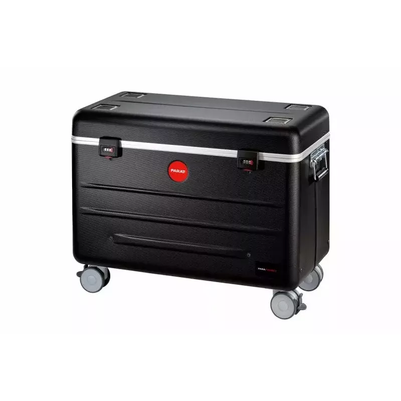 Carro de gestión de dispositivos portátil Parat 20872015116 negro de suelo para portátiles y tablets