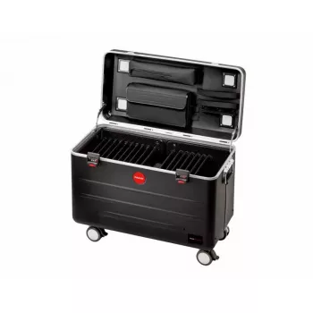 Carro de gestión de dispositivos portátil Parat 20872015116 negro de suelo para portátiles y tablets