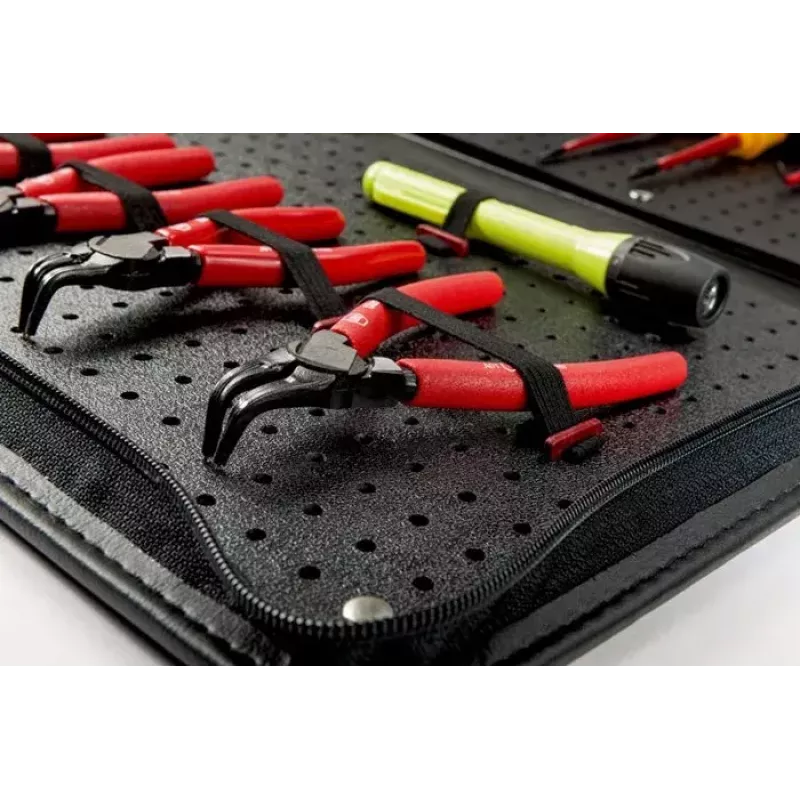 Estuche de juego de herramientas Parat 5650020061 negro piel sintética