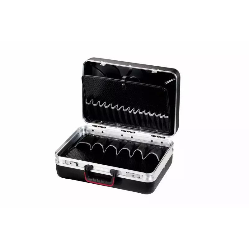 Maletín de herramientas Parat SILVER Style negro aluminio plástico