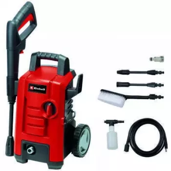 Hidrolimpiadora EINHELL TC-HP 130 vertical eléctrica, 130 bar, 390 l/h, manguera de 5 m