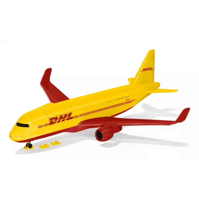 Siku avión de carga DHL con accesorios premontado