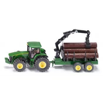 Juguete tractor Siku 1954 — juguete de metal y plástico, marrón/verde, edad 3+